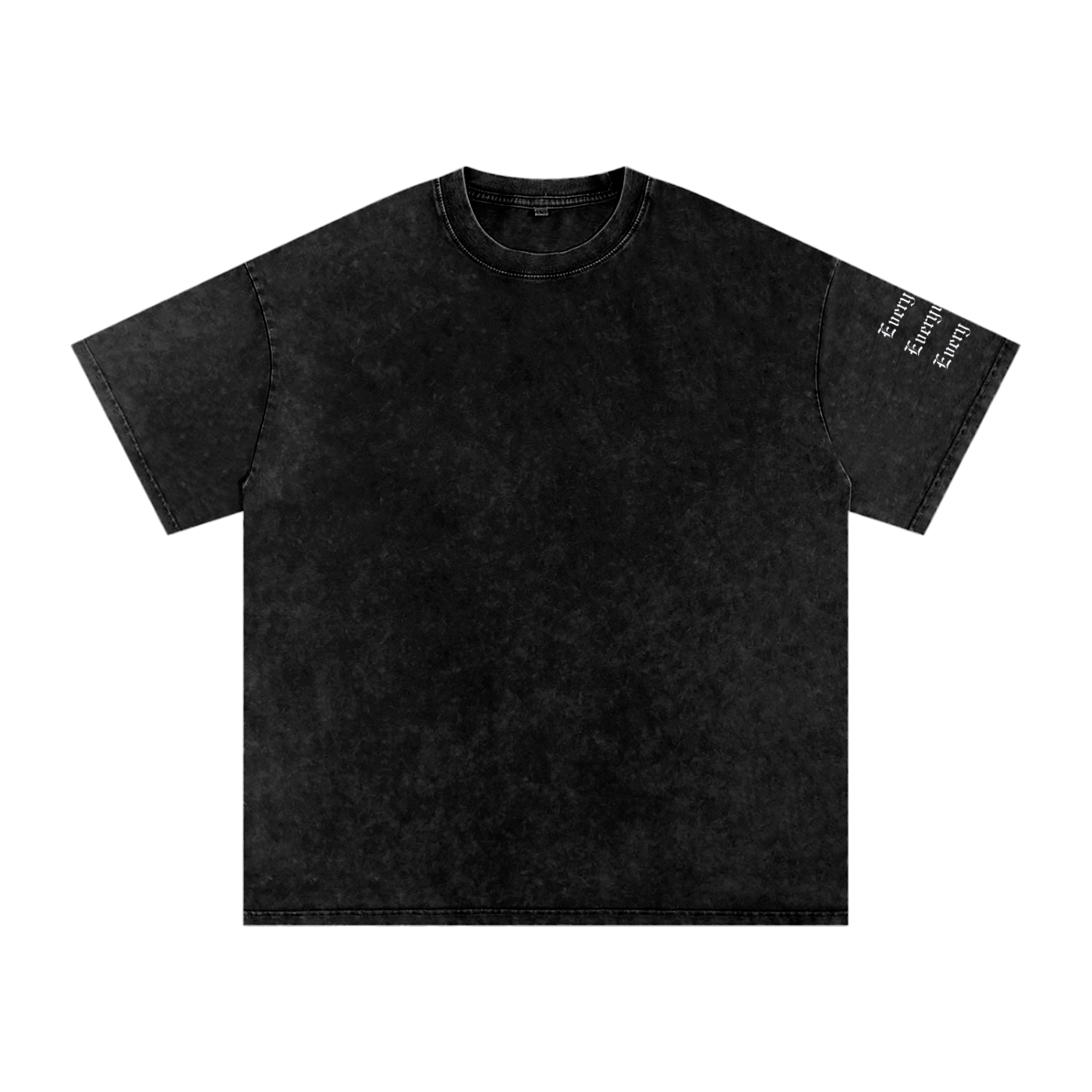 Reign Acid washed oversized drop sleeve