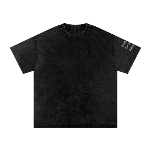 Reign Acid washed oversized drop sleeve